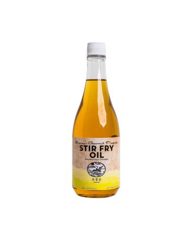 Sunny's Gourmet Korean Stir Fry Oil, For High Heat Cooking, All Natural No Preservatives, 15.5 oz. (Single) 15.5 Ounce (Pack of 1)
