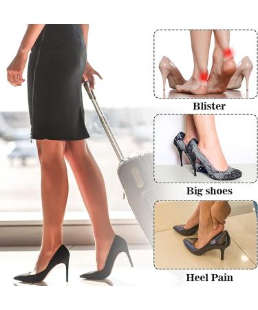 Molain Heel Cushion Inserts - Bladder Prevention Pillows for Large Shoes | 2 Pairs Suede High Insole Pads for Men & Women (Beige) - Ultimate Back Foot Protection & Comfort - Buy Online on GoSupps.com