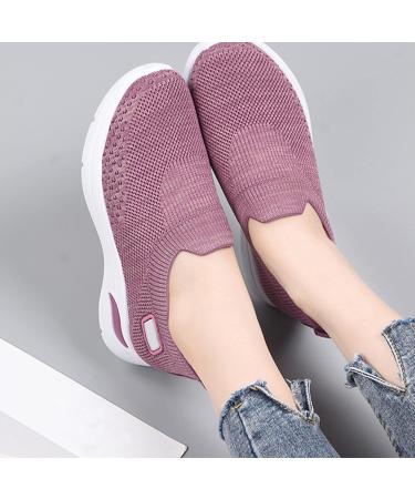 CBYXDY 2023 New Insummers Orthopedic Walking Shoes | Purple Women-US-9 - Buy Online on GoSupps.com