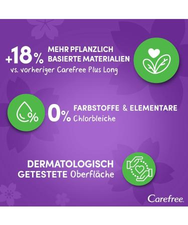 Carefree Slip Performance Plus Long - Super Absorbent & Perfumed (Pack of 3 x 40) - Ultimate Protection for All-Day Comfort - Buy Online on GoSupps.com