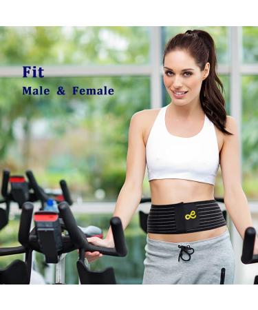 Umbilical Hernia Belt for Men and Women - Abdominal Support Binder with Compression Pad - Buy Online on GoSupps.com