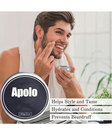 Nbzsmlkn Apolo Cosmetics For Beard Apolo Beard Stimulant Apolo Beard Balm Apolo Beard Cream Ultra Krachtige Beard Stimulant Apolo 1 stuk - Buy Online on GoSupps.com