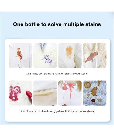 High Purple Bottle Active Enzyme Laundry Detergent - Stain Remover for White Shirts | Coffee Mud Grease & Oil - 1PC - Buy Online on GoSupps.com