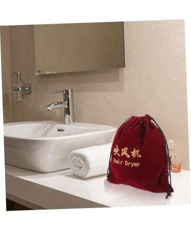Healeved 6 Pcs Hair Dryer Storage Bag Hair Dryer Organizers Bag Drawstring Bags Hair Tools Travel Bag Fabric - Buy Online on GoSupps.com