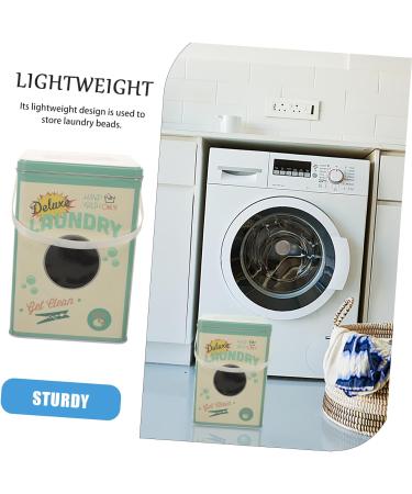 Alipis 2pcs Laundry Detergent Storage Box Washing Powder Bucket Whole Grains Plastic 22.30X15.20X15.20CMx2pcs As Shownx2pcs - Buy Online on GoSupps.com