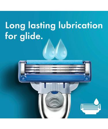 Gillette Men's Razor Blade Refills 13 Mach3 Cartridges + 2 Mach3 Turbo Cartridges Blue Total Pack of 15 - Buy Online on GoSupps.com