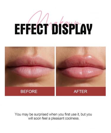 Melemando Lip Plumper 6 Colors Moisturizing Glossy Plumping Lip Gloss Long Lasting Hydrating Natural Lip Plumper for Women Girls (Color 04) - Buy Online on GoSupps.com