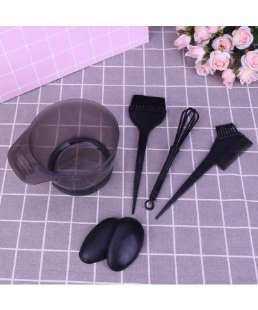 Pofet 5-Part Hair Dye Set - Includes Dye Brush Bowl Tinting Shell Ear Covers & Color Mixer - Perfect for Home Hair Coloring - Buy Online on GoSupps.com