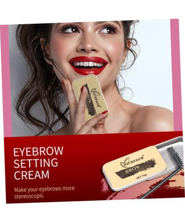 TOVINANNA 3 Sets Eyebrow Soap Brow Soap Kit Brow Cosmetics Powder Woman Colorless Styling Cream Gel Texture - Buy Online on GoSupps.com