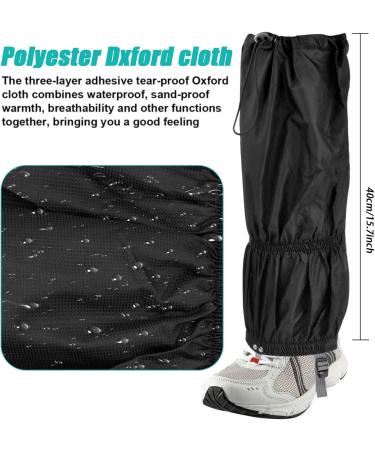 NATUCE Outdoor Gabuten Gaiters | Waterproof Adjustable Hunting & Hiking Gamschen for Men & Women | Perfect for Trekking Climbing & Snow Hiking - Buy Online on GoSupps.com