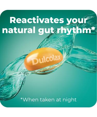 Dulcolax Stimulant Laxative Liquid Gels Predictable & Effective Constipation Relief Relieves Constipation Related Symptoms Bisacodyl 5 mg No Added Parabens Gluten-Free & Sugar-Free 20-Count 20 Count - Buy Online on GoSupps.com