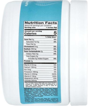 California Gold Nutrition HydrationUp Electrolytes Drink - Tropical Flavor 8 oz (227 g) | Boost Hydration & Energy - Buy Online on GoSupps.com