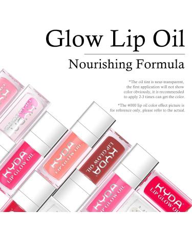 Ownest Beauty KYDA Hydrating Lip Glow Oil - Moisturizing, Plumping & Tinted Lip Oil for Lip Care - Rosewood 012 - Buy Online on GoSupps.com