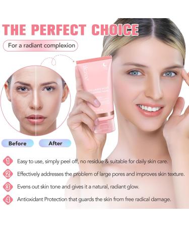 CCKULOOB Collagen Night Wrapping Mask Bio Collagen Real Deep Mask Collagen Mask Face Overnight Korean Collagen Overnight Wrapping Peel Off Masks Hydrolyzed Collagen Masks for Glowing Skin 150 ml 75 ml 2er Pack - Buy Online on GoSupps.com