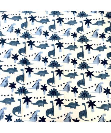 5pcs Large 70x70cm Muslin Squares Cloths 100% Cotton | Cute BOY Desgin | Boy Colour - Buy Online on GoSupps.com