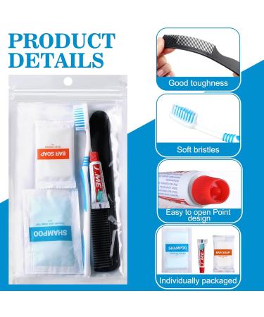 48 Sets Personal Hygiene Kit | Basic Toiletry Kits for Travel Charity and Business | Bulk Supplies for Men & Women - Buy Online on GoSupps.com