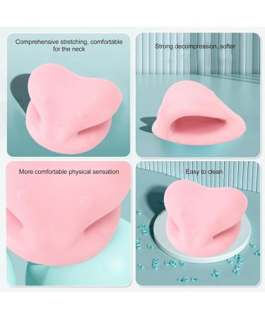 Kenanlan Neck & Shoulder Tension Relief Device | Pink Neck Traction Cushion for Pain Relief & Cervical Alignment - Buy Online on GoSupps.com