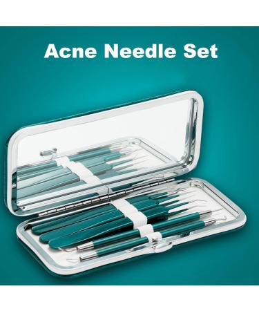 YOXIER Acne Needle Set Pore Cleanser Needle Hook Reusable compatible with Women Multi - Buy Online on GoSupps.com