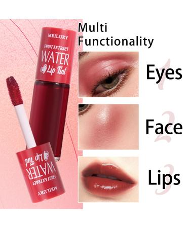 7 Colors Lip Tint Stain Set - Long Lasting Mini Liquid Matte Lipstick & Multi-Use Lip Cheek Tint - Moisturizing Plump Gloss for Vivid Lip Makeup - Buy Online on GoSupps.com