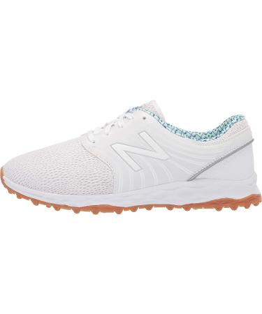 New Balance Women's Fresh Foam Breathe Golf Shoe 8.5 - White/Blueprint - Buy Online on GoSupps.com