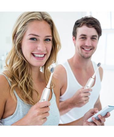BIUSIKAN Sonic Electric Toothbrush - USB Rechargeable with 4 Brush Heads, 6 Modes, Smart Timer - IPX7 Waterproof for Adults and Kids - Buy Online on GoSupps.com