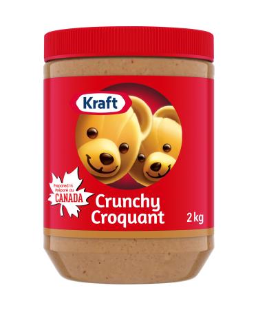 Kraft Crunchy Peanut Butter 2kg 2 kg (Pack of 1) Crunchy Peanut Butter
