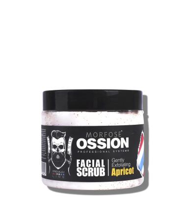 Morfose Ossion Premium Barber Line Apricot Facial Scrub 400 ml