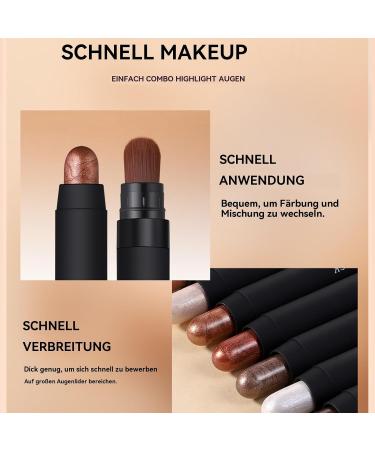 Eyeliner Cream eyeliner set of 8 pieces creamy longlasting highlighter for festive makeup and daily cosmetics - Buy Online on GoSupps.com