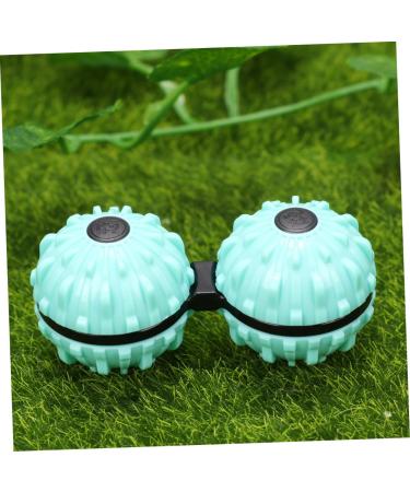 PartyKindom 1pc Sky Blue Massage Ball | Decompression & Pressure Release Toy - 7.36x3.56cm | Ideal for Stress Relief & Relaxation - Buy Online on GoSupps.com