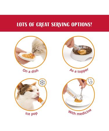 Catit Creamy Chicken Lickable Cat Treats 15 Pack - Buy Online on GoSupps.com