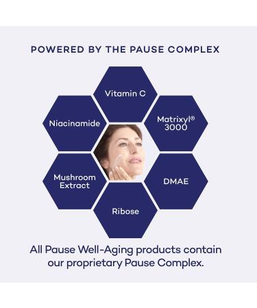 Pause Well Aging Detox Serum - Skin Care For Menopausal Women - Clarifies and Unclogs Pores - Skin Firming Serum That Lifts and Brightens - Balancing Serum For Fine Lines and Wrinkles - 1 fl oz - Buy Online on GoSupps.com
