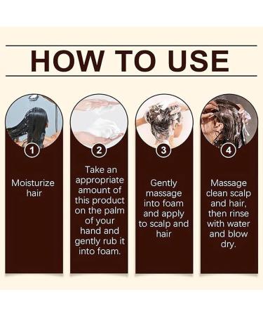 Bpoeee Anti Hair Fall Shampoo Antihair Loss Shampoo Natural Herbal Essencefor Men & Women - Buy Online on GoSupps.com