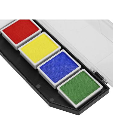  ACOGEDO Face Paint Kit Safe Water-Soluble Paint Palette for Body and Face - 6 Colors Hypoallergenic and Quick-Drying Halloween Makeup Kit 60g - Buy Online on GoSupps.com