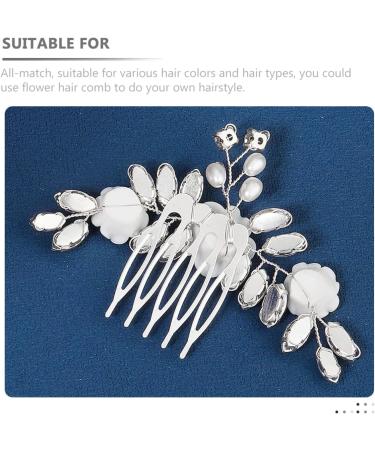 FOMIYES Wedding Bride Hair Accessories Bride Hair Side Comb Twist Updo Vintage Accessories Bridal Hair Comb Hairclips Decor Bridal Rhinestone Hair Comb Miss Crystal Metal - Buy Online on GoSupps.com