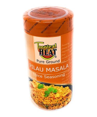 Pilau Masala - Spice Seasoning by Tropical Heat 3.53 Ounce (Pack of 1)