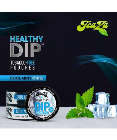 TeaZa Energy Tropical Chill Mix with Relora - Calming Formula, Tobacco and Nicotine Free, 4 Pack - Buy Online on GoSupps.com