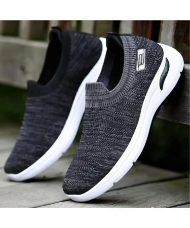 Hawtrytoa 2023 Air Cushion Orthopedic Shoes Black US9-9.5/EU41 | Pain Relief for Elderly - Buy Online on GoSupps.com