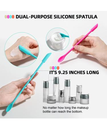 JPNK Airless Pump Jars Set - Travel Containers with Silicone Spatula for Cosmetics - 0.5oz, 1oz, 1.7oz - Buy Online on GoSupps.com