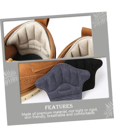 Buy FRCOLOR 3 Pairs Follow-Up Block Heels - Comfortable Cushioned Heel Pads for Men & Women - Wear-Resistant Foot Protector for Casual & Sports Shoes - Buy Online on GoSupps.com