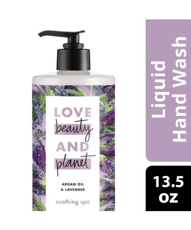 Love Beauty and Planet Soothing Spa Hand Wash with Argan Oil & Lavender | 13.5 fl oz - Buy Online on GoSupps.com