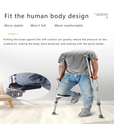 Adjustable Folding Crutches Holder Set for Walking Arm Crutches - Universal Underarm Double Padded Forearm Handle Crutch (2 Unit Pack-Universal) Star of Light Small - Buy Online on GoSupps.com