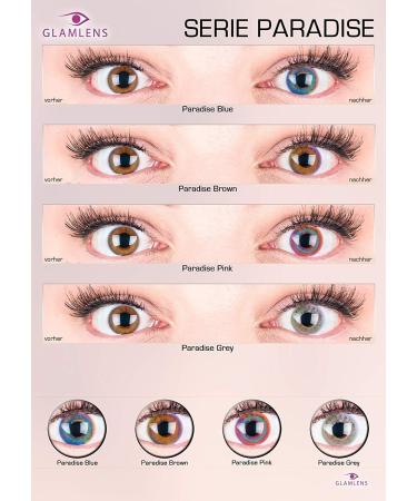 Buy Natural Gray Contact Lenses - Novelry Paradise Gray - Silicone Comfort - Dia 14.20 - 0.00 Dioptries - Global Shipping Available - Buy Online on GoSupps.com