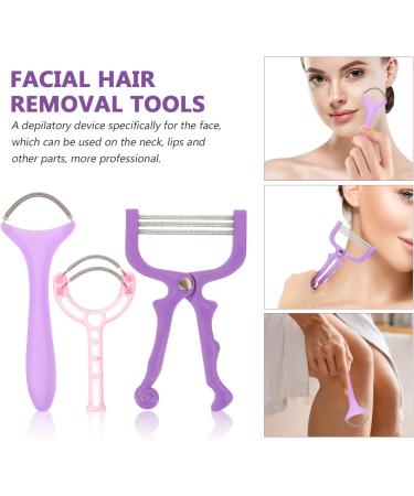 Hohopeti pilateur Facial Manuel Ressort Lot de 3 Pi ces pour pilation Pr cise du Visage L vres et Menton Portable L ger Usage Professionnel pilateur Nettoyant Couleur Al atoire - Buy Online on GoSupps.com