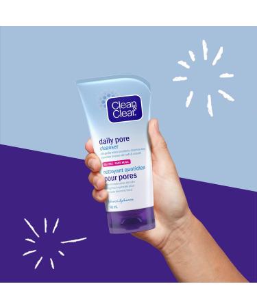 Clean & Clear Daily Pore Facial Cleanser Oil-Free 148 mL - Buy Online on GoSupps.com