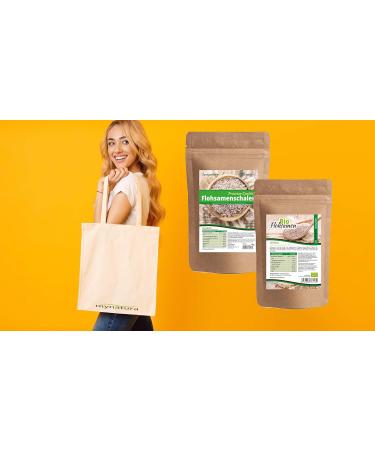 Mynatura Bio Psyllium 3x1000g - 99% Pure Natural Fiber | Raw Food for Humans & Animals | Eco-Friendly De- ko-044 - Buy Online on GoSupps.com