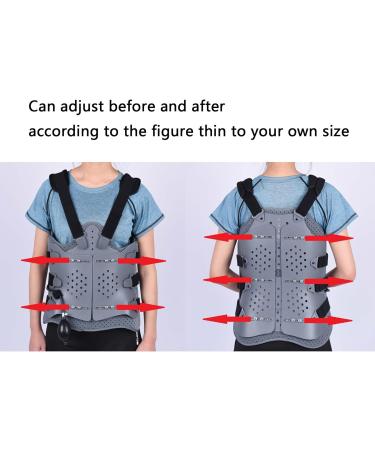 CUSMA Spinal Back Orthosis | Adjustable Thoracolumbar Support for Lumbar Pain & Herniated Disc Relief - Buy Online on GoSupps.com