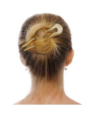 Marycrafts Handmade Wavy Horn Hair Fork Hair Pins - Multicolor 2 - 4.92 - Buy Online on GoSupps.com