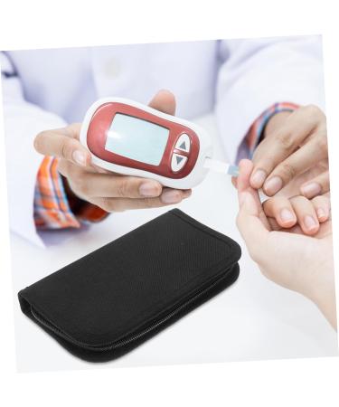 BCOATH Blood Meter Storage Bag Storage Bags Suitcase Bag Portable Fabric Travel Monitor - Buy Online on GoSupps.com