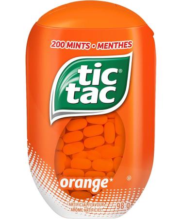 TIC TAC Mints Orange Mint Candy 98g Bottle Packs 4 Count Bulk Candy Mints 12 Boxes 6.371 Kilograms - Buy Online on GoSupps.com