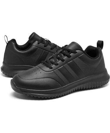 ENLEN&BENNA Women's Slip Resistant Nursing Shoes - Comfortable Non Slip Work Shoes, Lightweight & Durable (Size 7, Black) - Buy Online on GoSupps.com